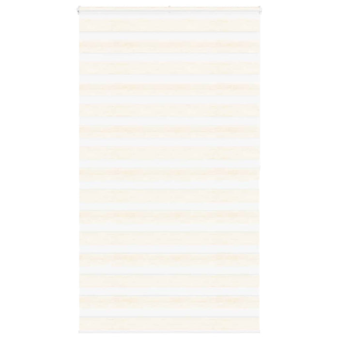 vidaXL Zebra Blind Marble Beige 120x200 cm Fabric Width 115.9 cm Polyester