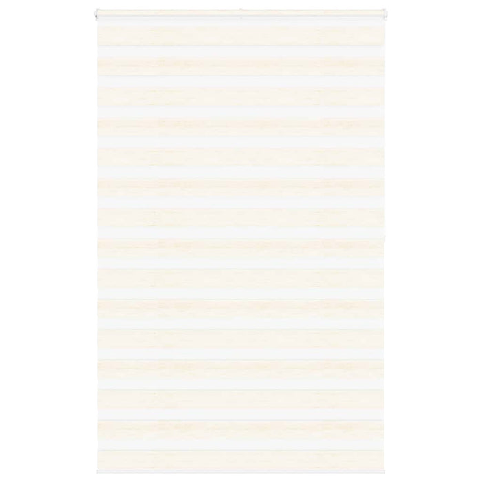 vidaXL Zebra Blind Marble Beige 140x200 cm Fabric Width 135.9 cm Polyester