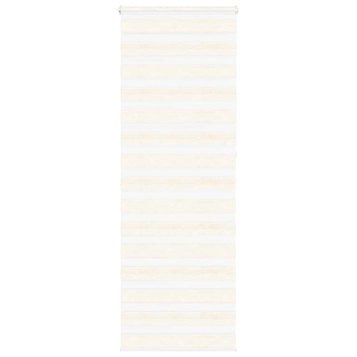 vidaXL Zebra Blind Marble Beige 70x230 cm Fabric Width 65.9 cm Polyester