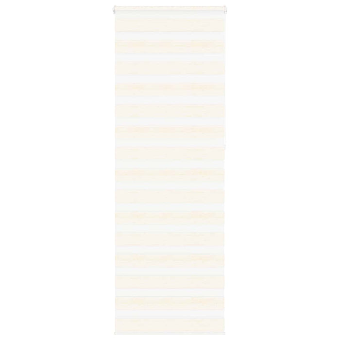 vidaXL Zebra Blind Marble Beige 85x230 cm Fabric Width 80.9 cm Polyester