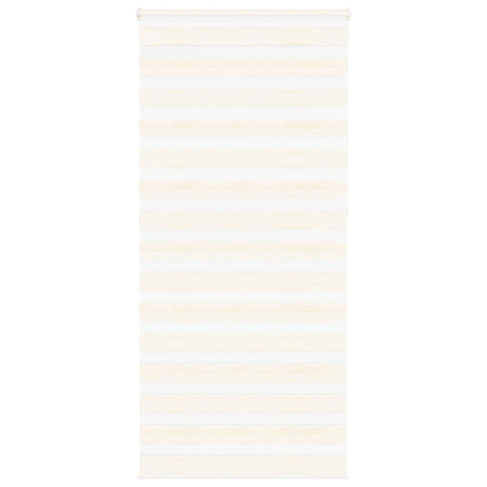 vidaXL Zebra Blind Marble Beige 100x230 cm Fabric Width 95.9 cm Polyester