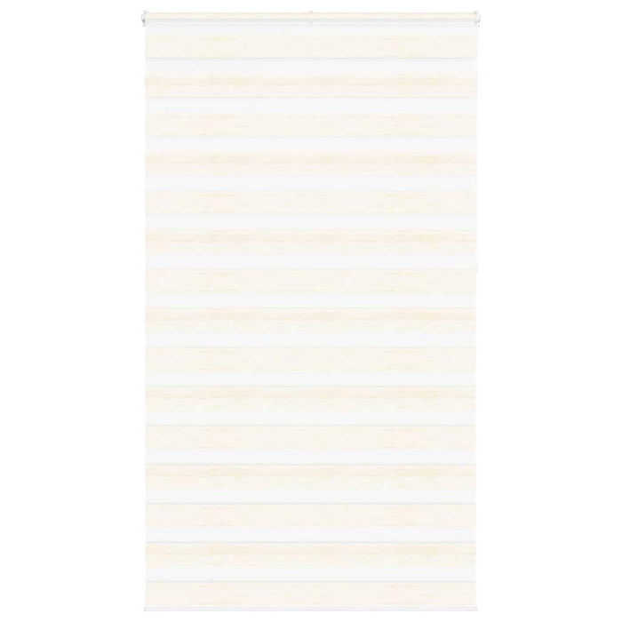 vidaXL Zebra Blind Marble Beige 120x230 cm Fabric Width 115.9 cm Polyester