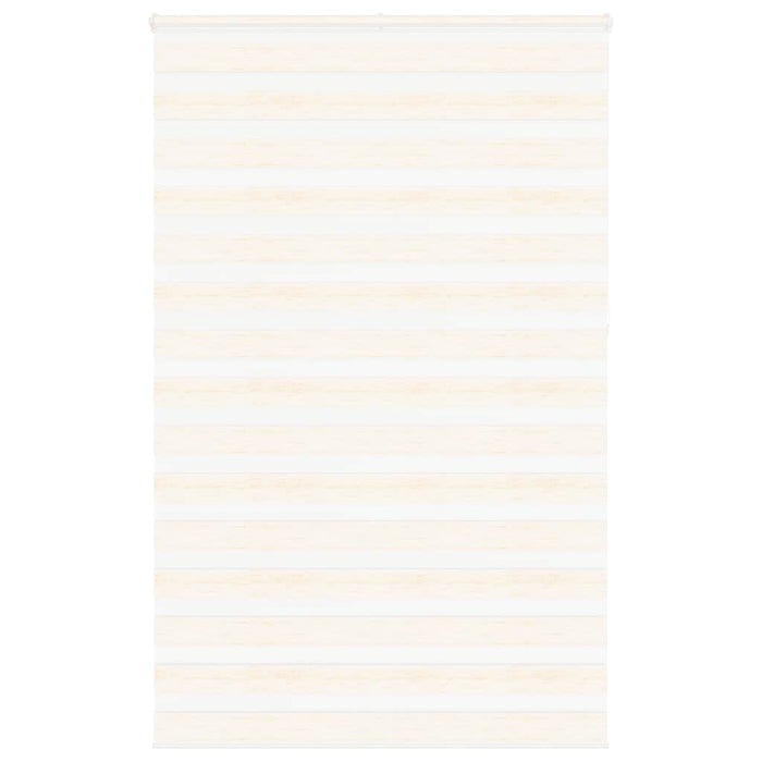 vidaXL Zebra Blind Marble Beige 145x230 cm Fabric Width 140.9 cm Polyester