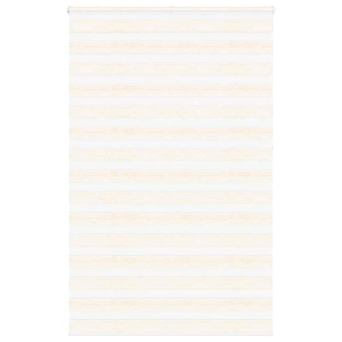 vidaXL Zebra Blind Marble Beige 150x230 cm Fabric Width 145.9 cm Polyester