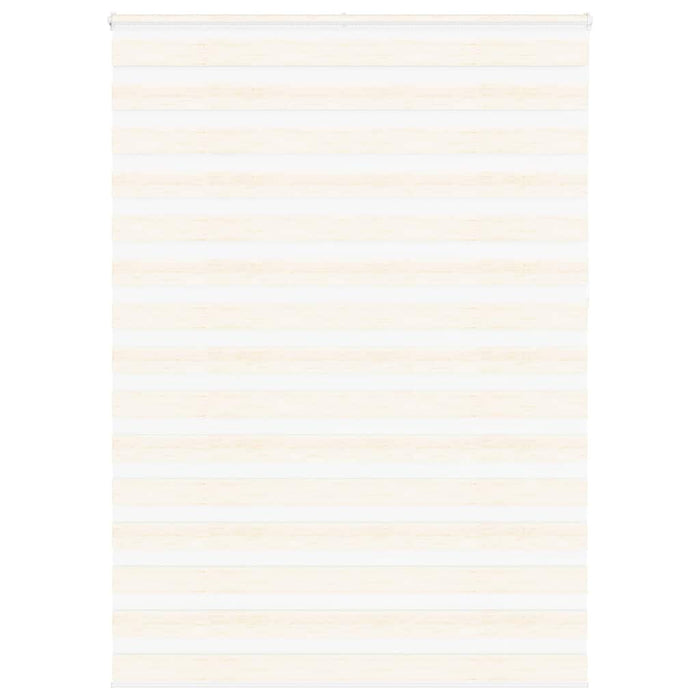 vidaXL Zebra Blind Marble Beige 165x230 cm Fabric Width 160.9 cm Polyester