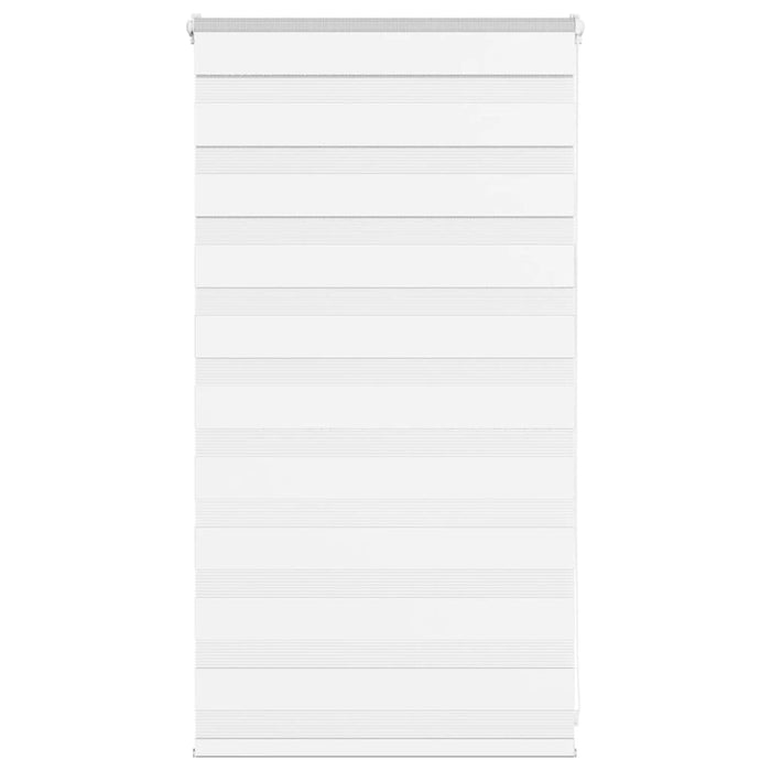 vidaXL Zebra Blind White 70x100 cm Fabric Width 65.9 cm Polyester