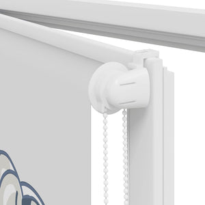 vidaXL Shower Roller Blind 80x240 cm Fabric Width 76 cm