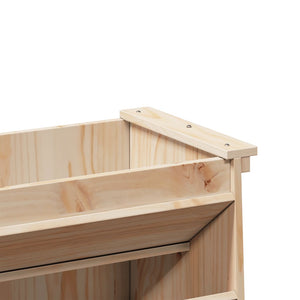 vidaXL Herb Planter 6-Tier 69x40x101.5 cm Solid Wood Pine