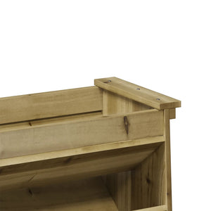 vidaXL Herb Planter 6-Tier 69x40x101.5 cm Impregnated Wood Pine