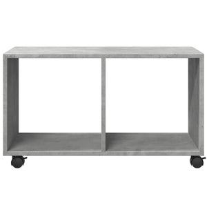 vidaXL Rolling Cabinet Concrete Grey 72x33x42.5 cm Engineered Wood