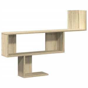 vidaXL Wall Shelf Sonoma Oak 100x15x70 cm Engineered Wood