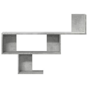 vidaXL Wall Shelf Concrete Grey 100x15x70 cm Engineered Wood