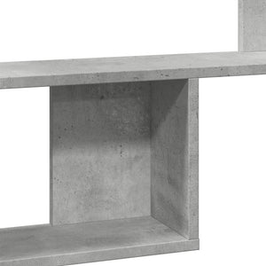 vidaXL Wall Shelf Concrete Grey 100x15x70 cm Engineered Wood