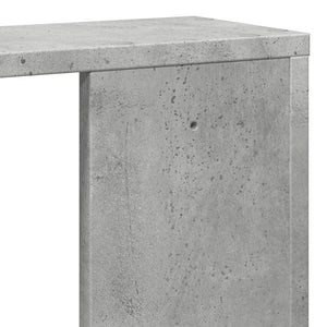 vidaXL Wall Shelf Concrete Grey 100x15x70 cm Engineered Wood