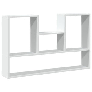 vidaXL Wall Shelf White 99x15x60 cm Engineered Wood