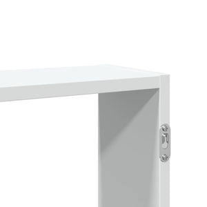 vidaXL Wall Shelf White 99x15x60 cm Engineered Wood