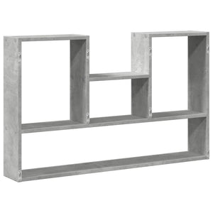 vidaXL Wall Shelf Concrete Grey 99x15x60 cm Engineered Wood