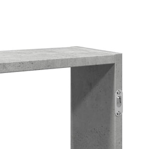 vidaXL Wall Shelf Concrete Grey 99x15x60 cm Engineered Wood