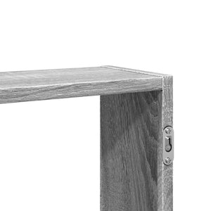 vidaXL Wall Shelf Grey Sonoma 99x15x60 cm Engineered Wood