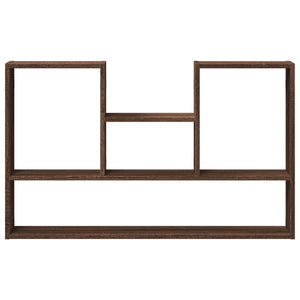 vidaXL Wall Shelf Brown Oak 99x15x60 cm Engineered Wood