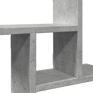 vidaXL Wall Shelves 2 pcs Concrete Grey 38x12x38 cm Engineered Wood