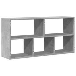 vidaXL Wall Shelf Concrete Grey 100x25x50 cm Engineered Wood