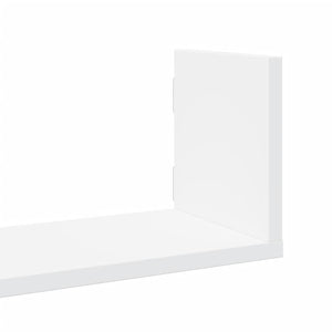 vidaXL Wall Shelves 3 pcs White 58x18x18 cm Engineered Wood