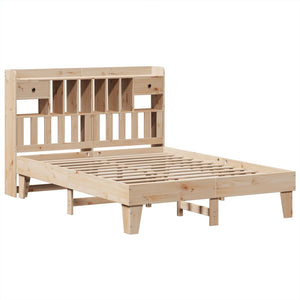 vidaXL Bed Frame without Mattress 140x190 cm Solid Wood Pine