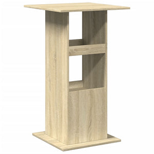 vidaXL Bar Table with Storage Sonoma Oak 60x60x102 cm Engineered Wood