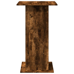 vidaXL Bar Table with Storage Smoked Oak 60x60x102 cm Engineered Wood