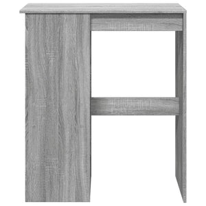 vidaXL Bar Table with Racks Grey Sonoma 90x47.5x103.5 cm Engineered Wood