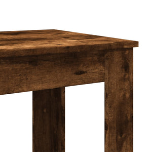 vidaXL Bar Table Smoked Oak 51x50x103.5 cm Engineered Wood