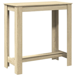 vidaXL Bar Table Sonoma Oak 102x50x103.5 cm Engineered Wood