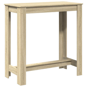 vidaXL Bar Table Sonoma Oak 102x50x103.5 cm Engineered Wood