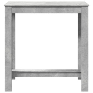 vidaXL Bar Table Concrete Grey 102x50x103.5 cm Engineered Wood