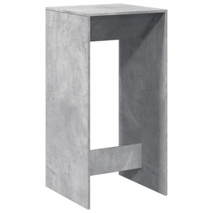 vidaXL Bar Table Concrete Grey 51x50x103.5 cm Engineered Wood