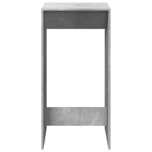 vidaXL Bar Table Concrete Grey 51x50x103.5 cm Engineered Wood