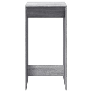 vidaXL Bar Table Grey Sonoma 51x50x103.5 cm Engineered Wood