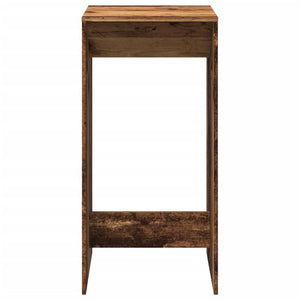 vidaXL Bar Table Old Wood 51x50x103.5 cm Engineered Wood