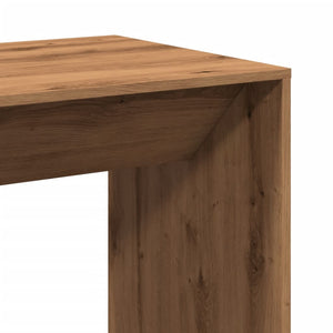 vidaXL Bar Table Artisan Oak 51x50x103.5 cm Engineered Wood