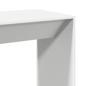 vidaXL Bar Table White 102x50x103.5 cm Engineered Wood