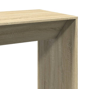 vidaXL Bar Table Sonoma Oak 102x50x103.5 cm Engineered Wood