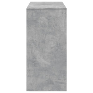 vidaXL Bar Table Concrete Grey 102x50x103.5 cm Engineered Wood