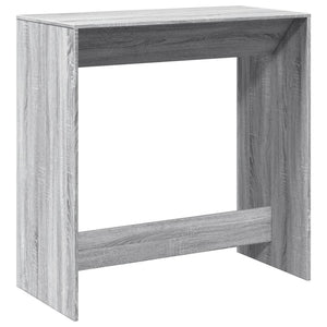 vidaXL Bar Table Grey Sonoma 102x50x103.5 cm Engineered Wood