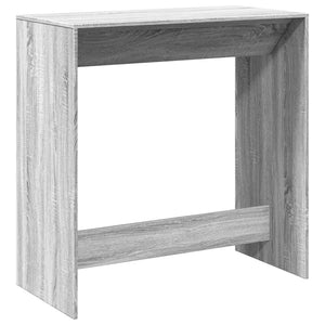 vidaXL Bar Table Grey Sonoma 102x50x103.5 cm Engineered Wood