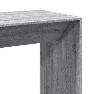 vidaXL Bar Table Grey Sonoma 102x50x103.5 cm Engineered Wood