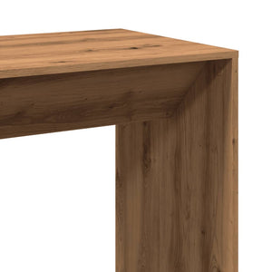 vidaXL Bar Table Artisan Oak 102x50x103.5 cm Engineered Wood