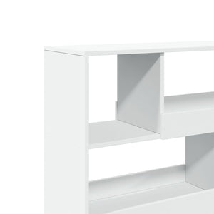 vidaXL Book Cabinet/Room Divider White 100x33x94.5 cm