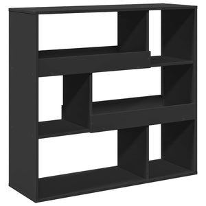 vidaXL Book Cabinet/Room Divider Black 100x33x94.5 cm