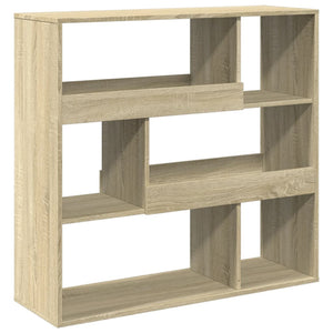 vidaXL Book Cabinet/Room Divider Sonoma Oak 100x33x94.5 cm